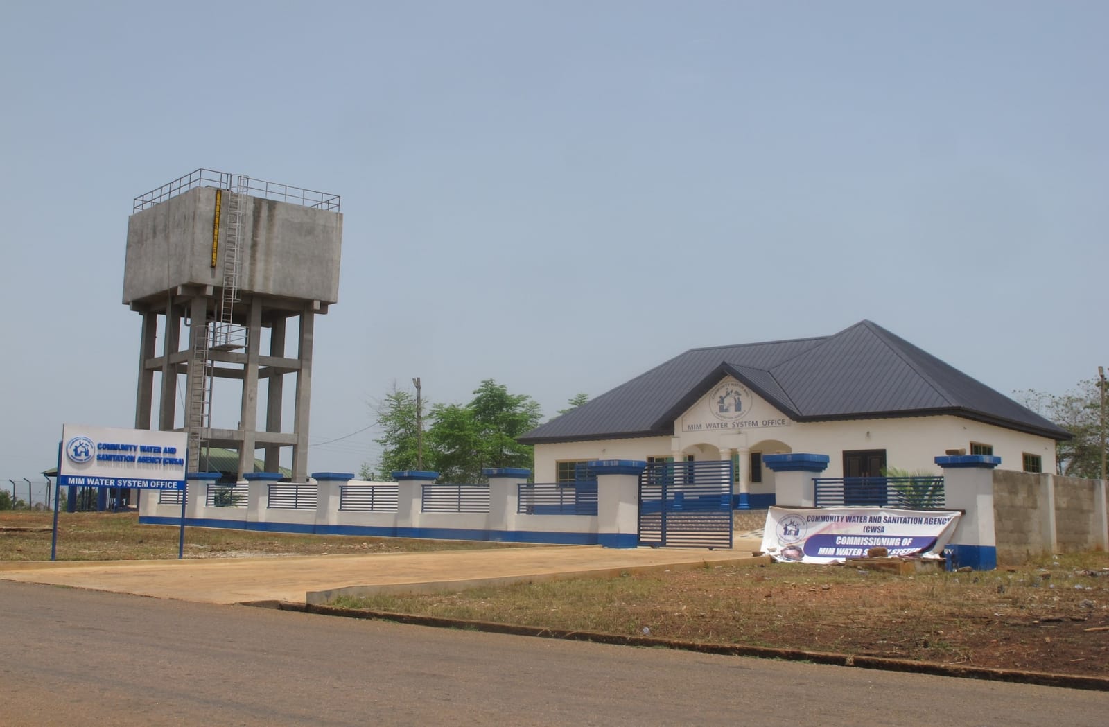 Construction of Water System and Office at Mim