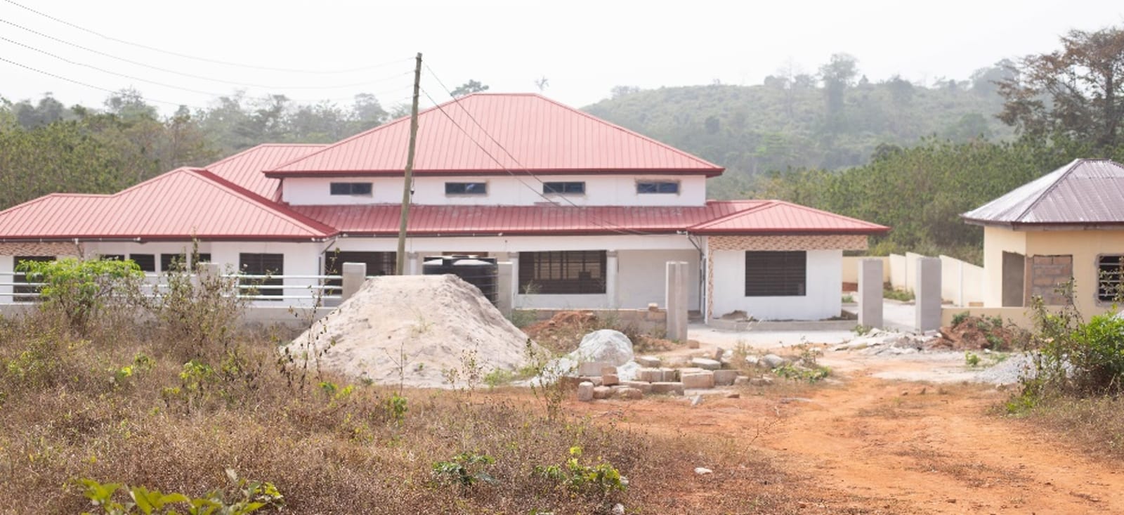 Construction of District court complex at Kukuom