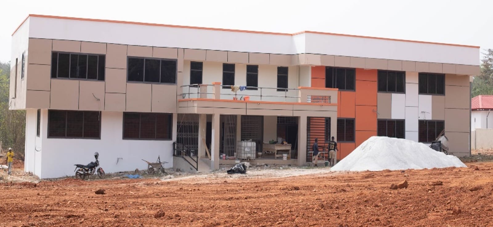 Construction of Feeder Roads Regional Office at Kukuom
