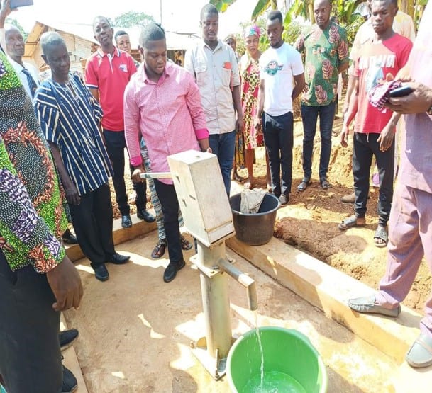 Construction of 19 No. boreholes fitted with hand pump Districtwide