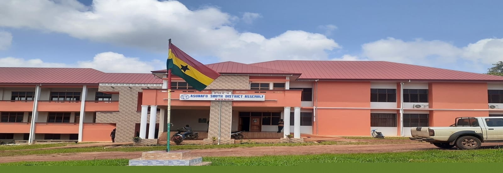 Construction of 2 storey Administrative Assembly Block at Kukuom