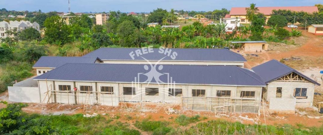 Getfund Emergency School Project at Acherensua SHS
