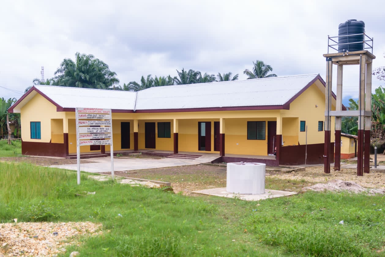 1No. 2-Unit KG Classroom Block at Anyinam African Faith School