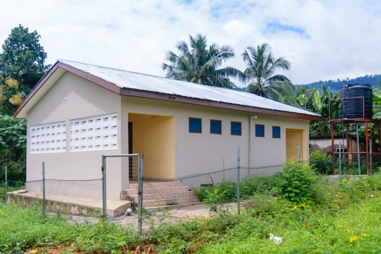 Construction of 10-Seater W/C Toilet Facility at Anyinam