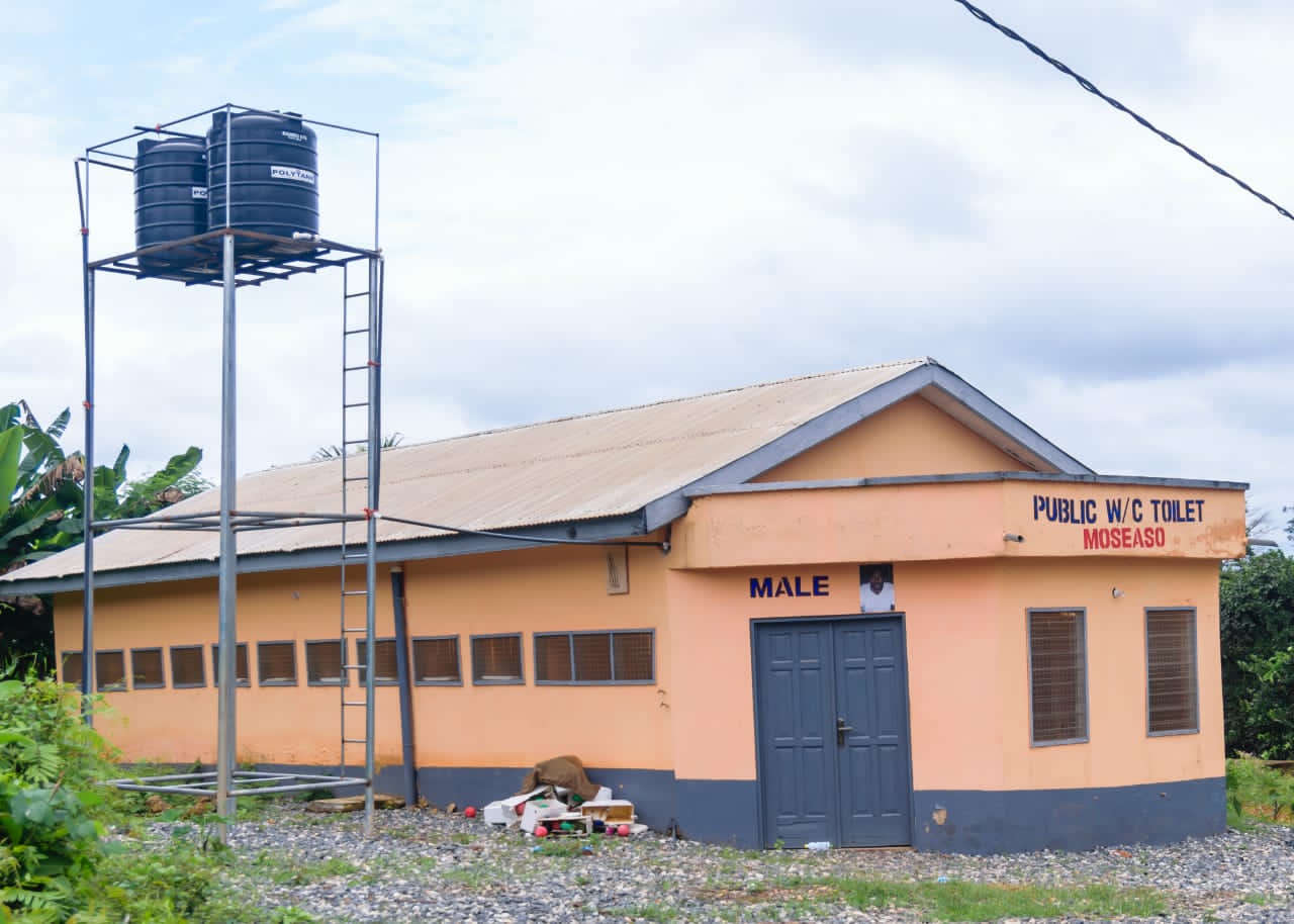 Construction of Toilet Facility At Moseaso