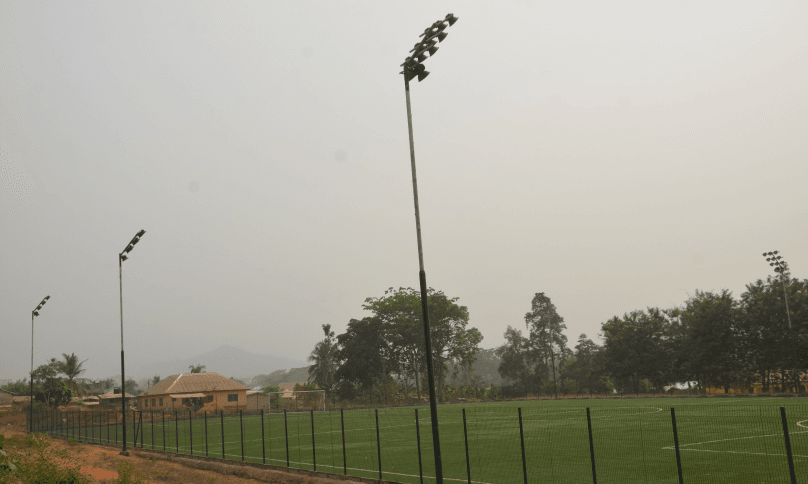 Construction of Community Sports and Social Centre (Astro Turf Park) at Kwabeng