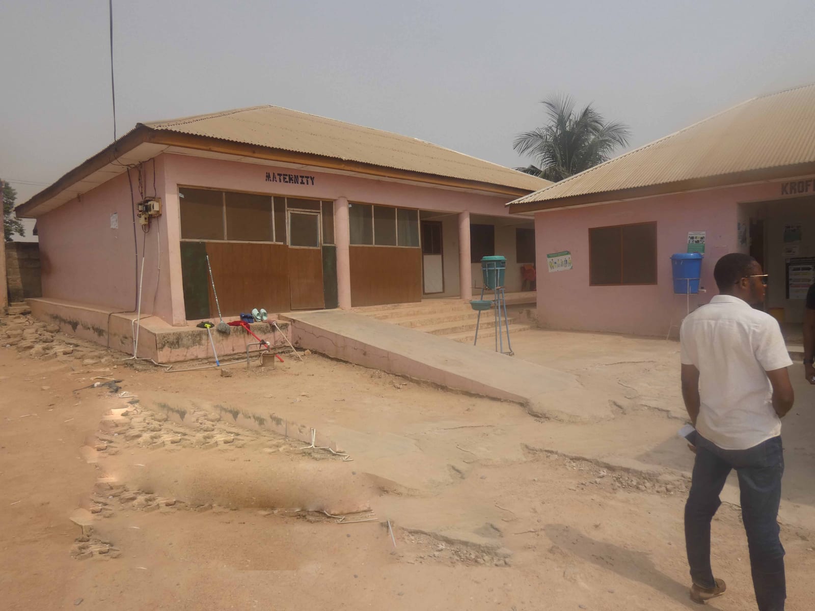 Completion of Health Centre at Krofrom