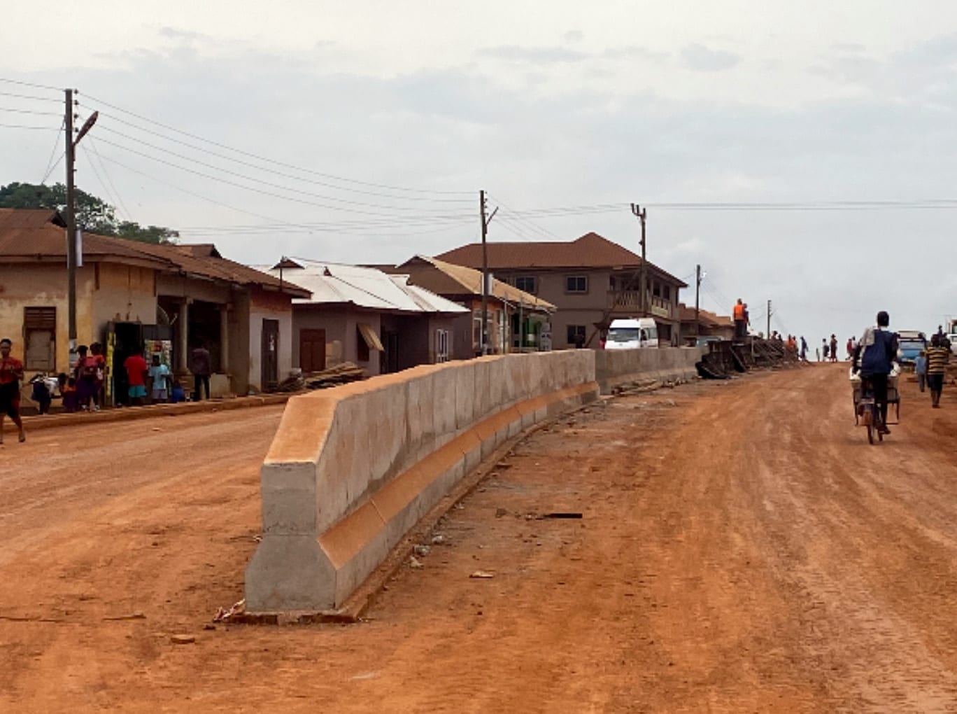 Upgrading  and Surfacing Of Kwadaso at Trabuom Road (15.2Km)