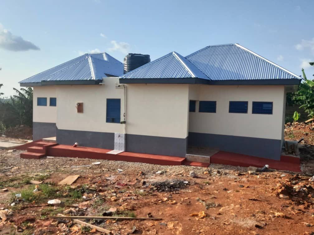 Construction of 1No. 20-Seater W/C Toilet Facility with Mechanized Borehole at Kantinkyiren