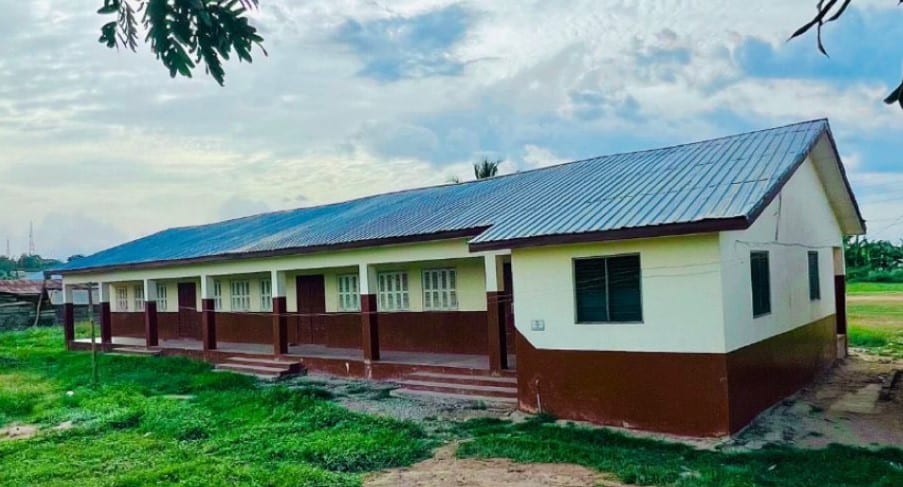 3-Unit Classroom Block with Ancillary Facilities at Serebourso Basic School