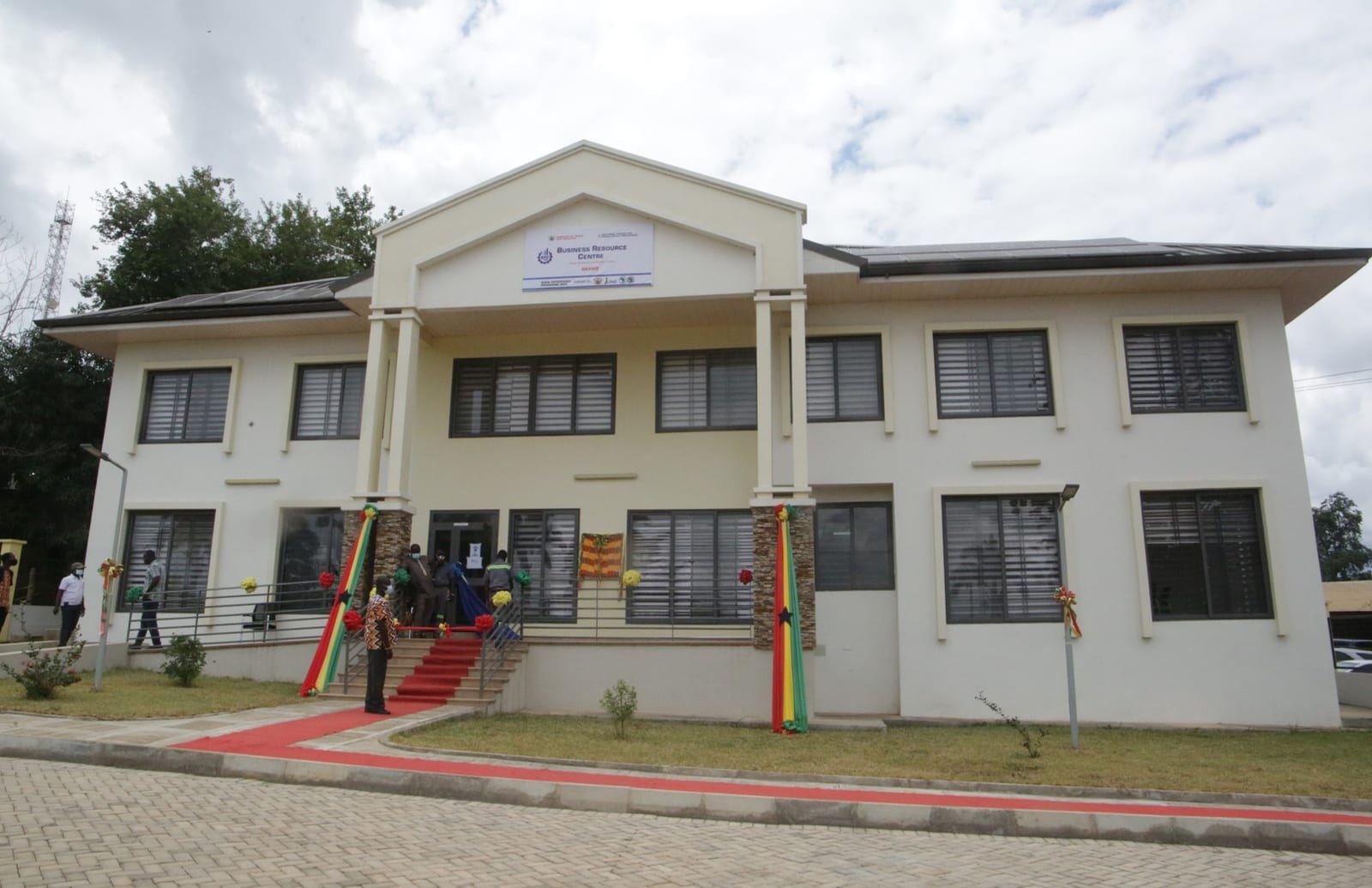 Construction of Business Resource Centre at Nkawie