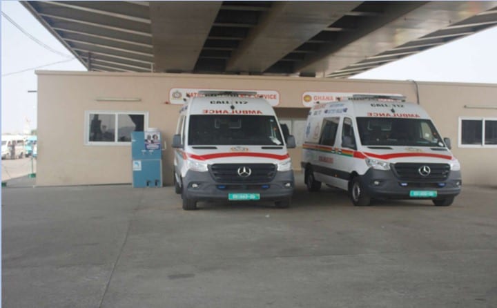 Procurement of Ambulances at Kasoa Central Business District