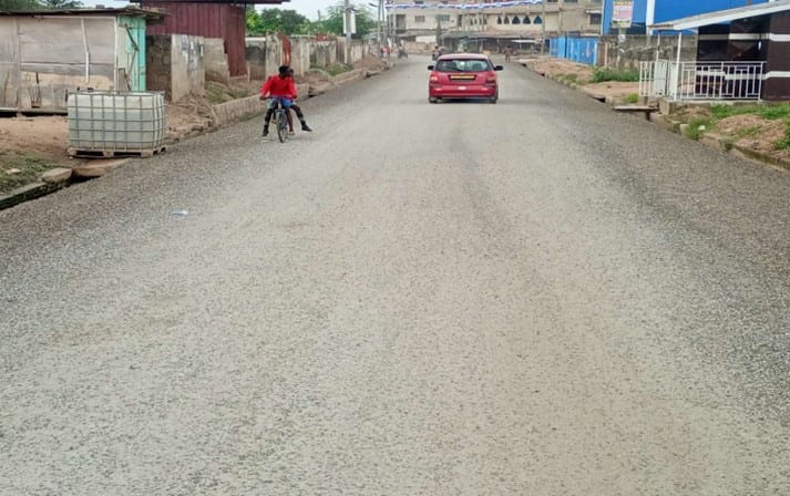 Construction of Freetown - Kasoa Road