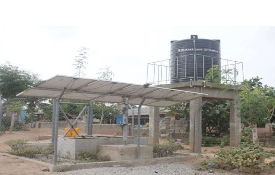 Mechanized Solar Powered Water System at Akweley Old Town