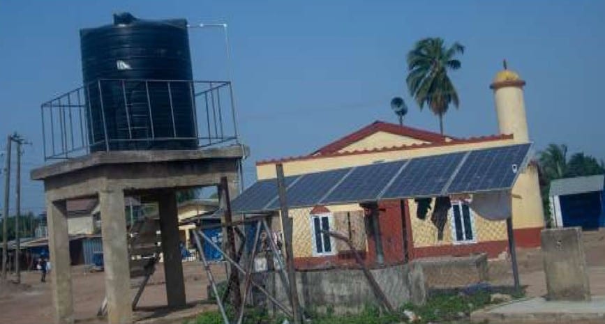 Construction of Mechanized Solar Powered Water System at Gada