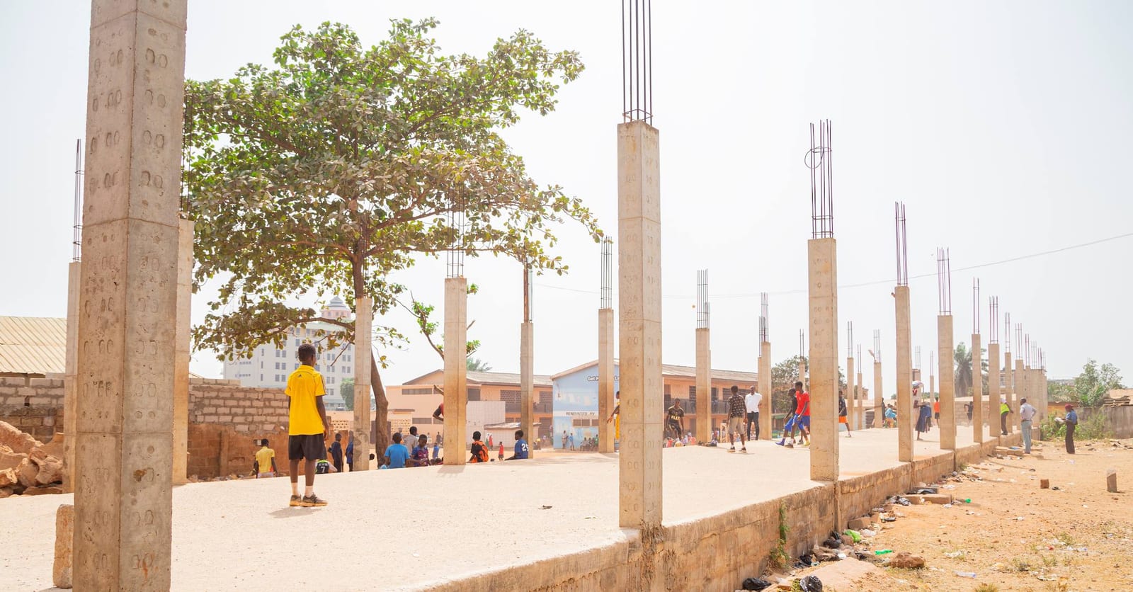 Construction of 12-Unit Classroom Block at Nkrumah Cluster of School