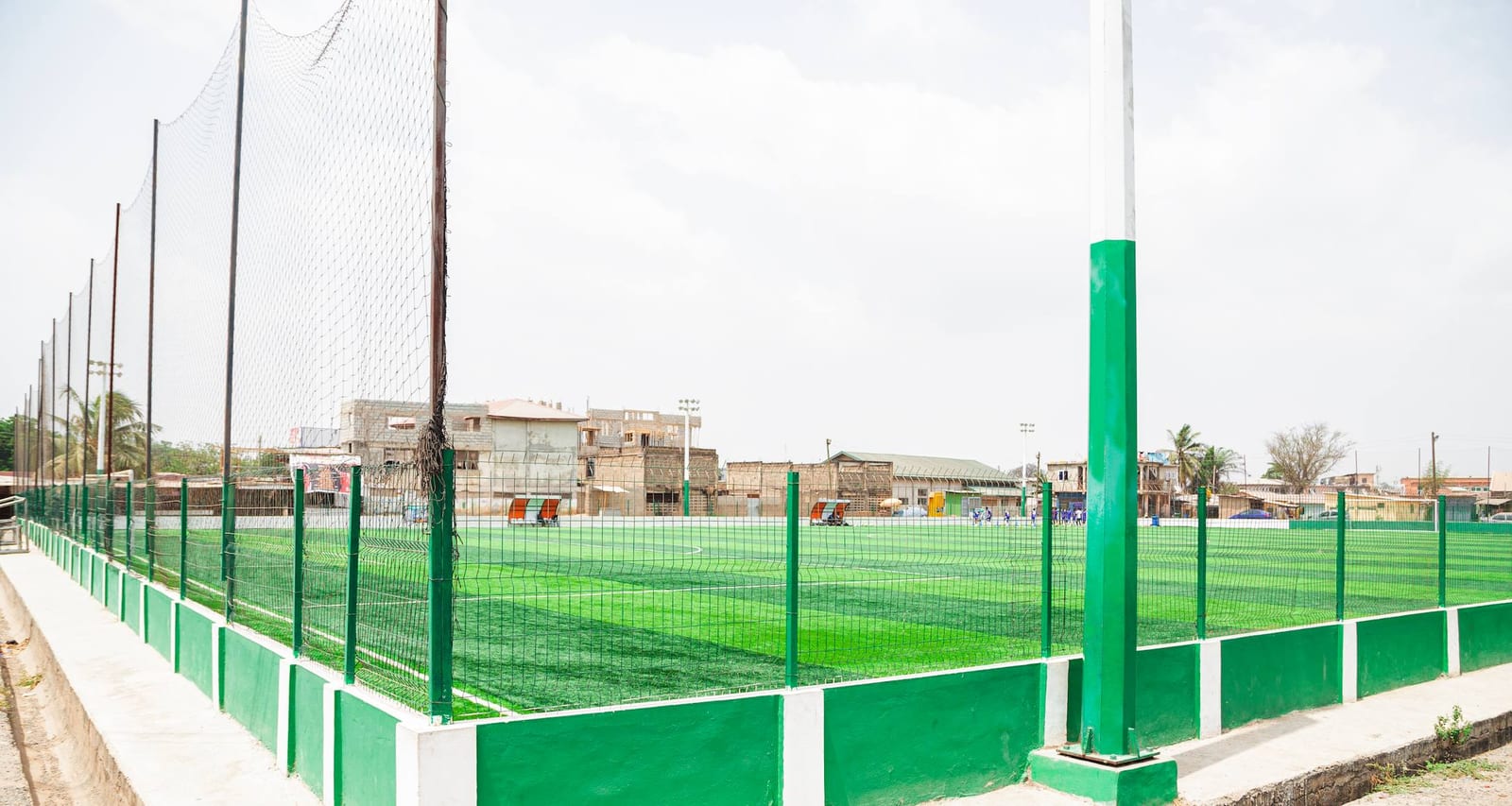 Construction of Astroturf Stadium at Alajo
