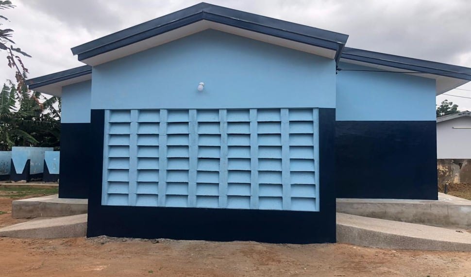 12-Seater Water Closet Facility at 37 Military Basic School