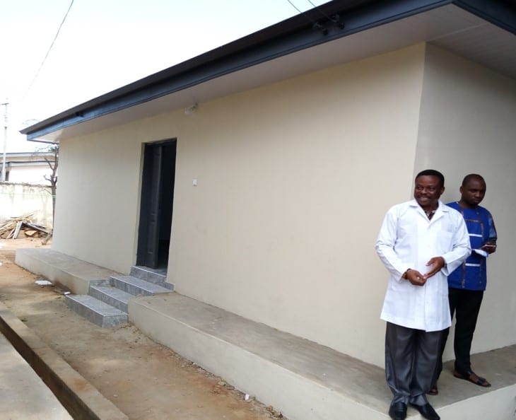 Construction of  storage facility for Nima Government Clinic