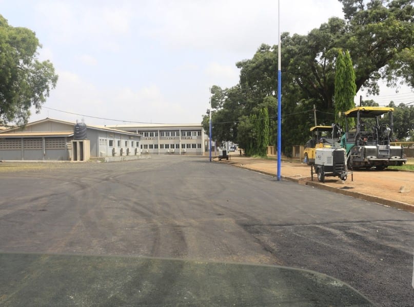 Asphalt Overlay within 37 Military Hospital Roads, Kanda