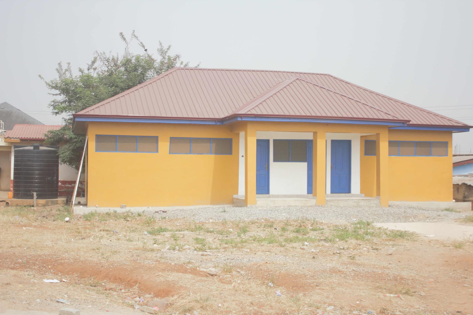 14-Seater W/C Toilet Facility at Abelemkpe Primary School