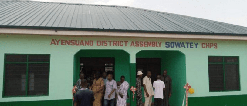 CHPS Compound with Mechanized Borehole at Sowatey