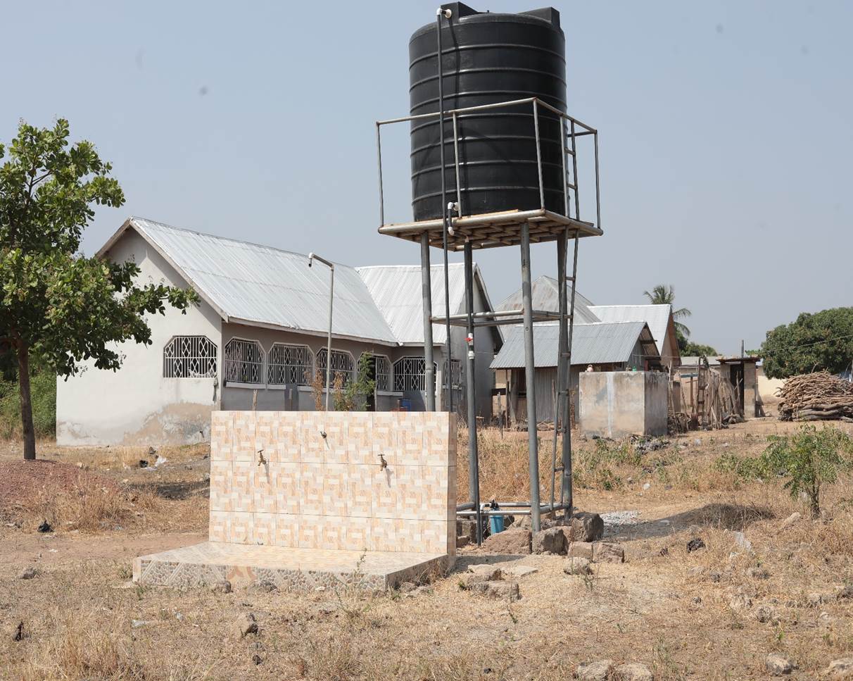 Drilling of 1No. Borehole with Metal Stand for Islamic School at Saase