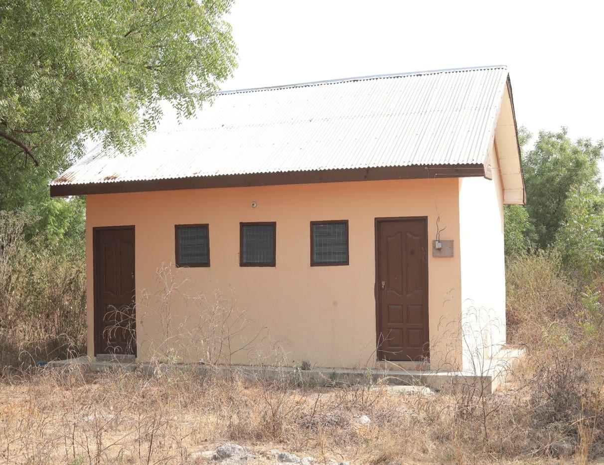 6-Seater W/C Toilet with Mechanized Borehole at Sabiye Health Centre