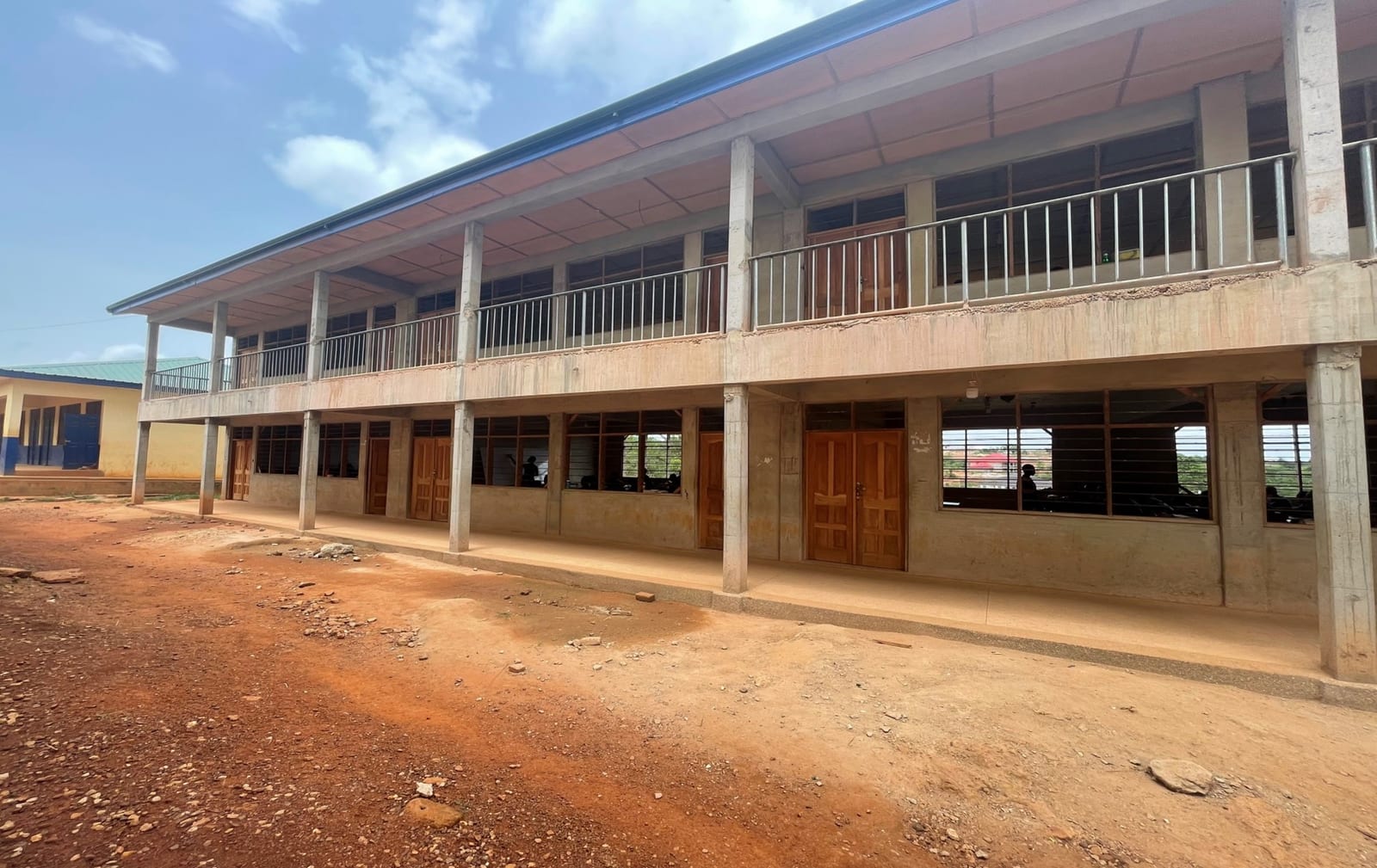 Getfund Emergency School Project at Wesley Senior High School