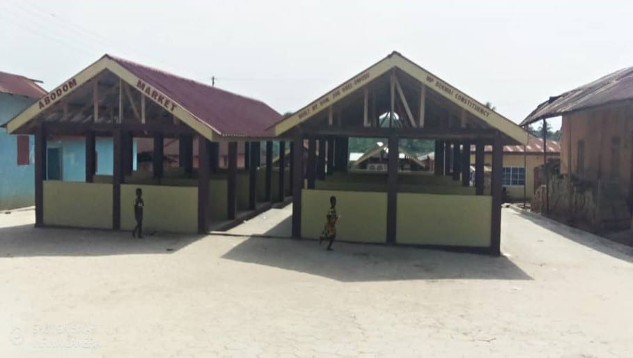 Construction of 1No. 24-Unit Market Stalls at Abodom