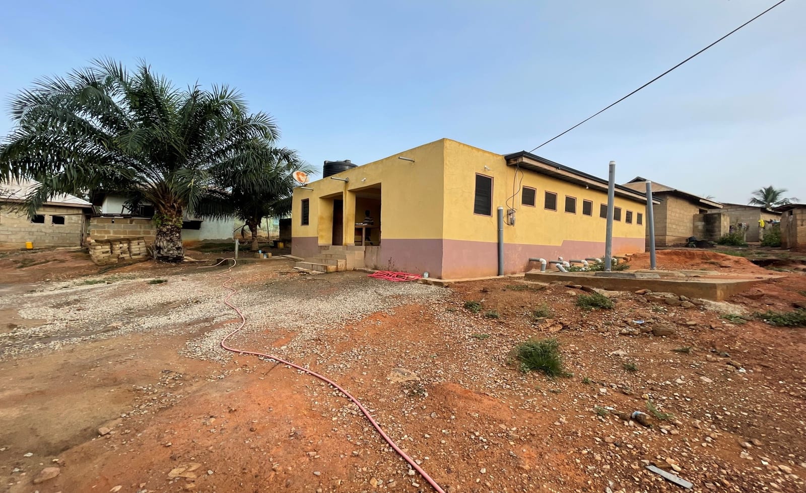 Construction of 1No 16-Seater W/C Toilet with Mechanized Borehole
