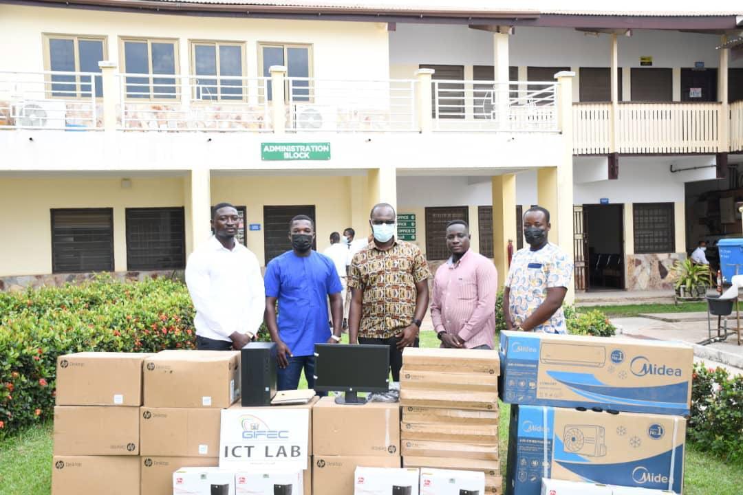 Distribution of Computers to Berekum NMTC