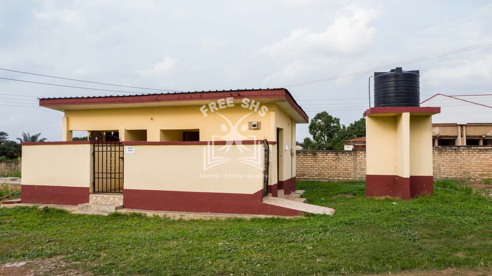 Getfund Emergency School Project at Berekum Presby SHS