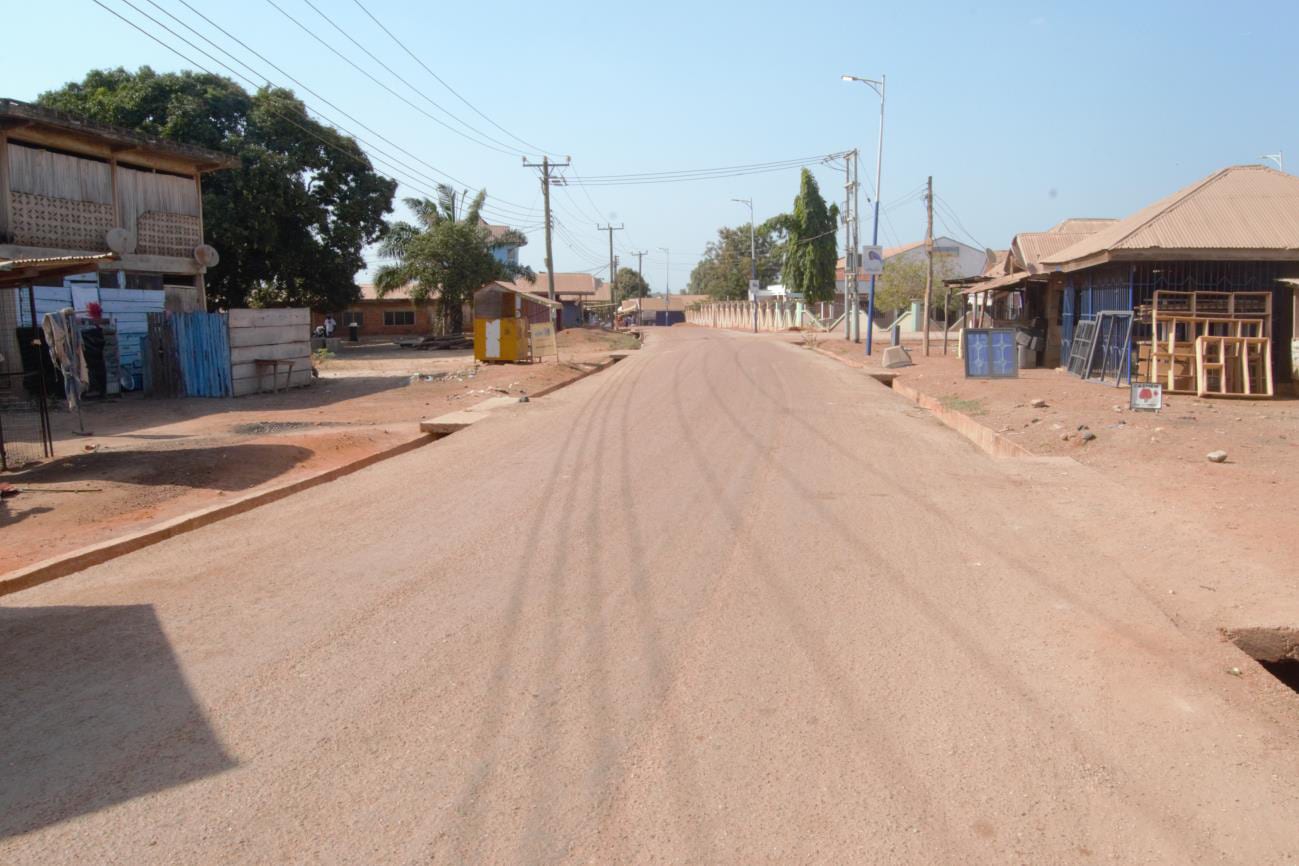 Construction Of 745M Of British In Junction Road, Streetlight And Inc). Traffic Light
