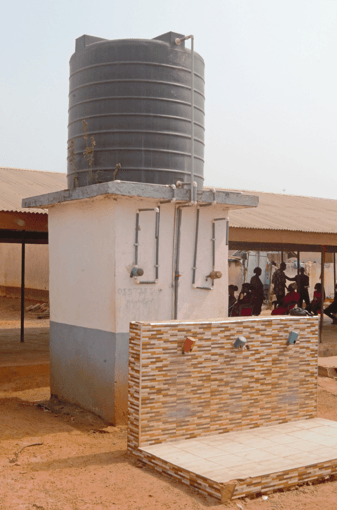 Drilling, Construction and Mechanization of 1No. Borehole with Pump and Supply of 1No. 500Litre Polytank at Benkasa