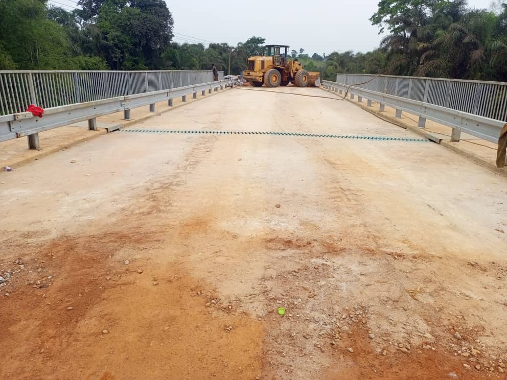 Construction of Akaatiso Bridge