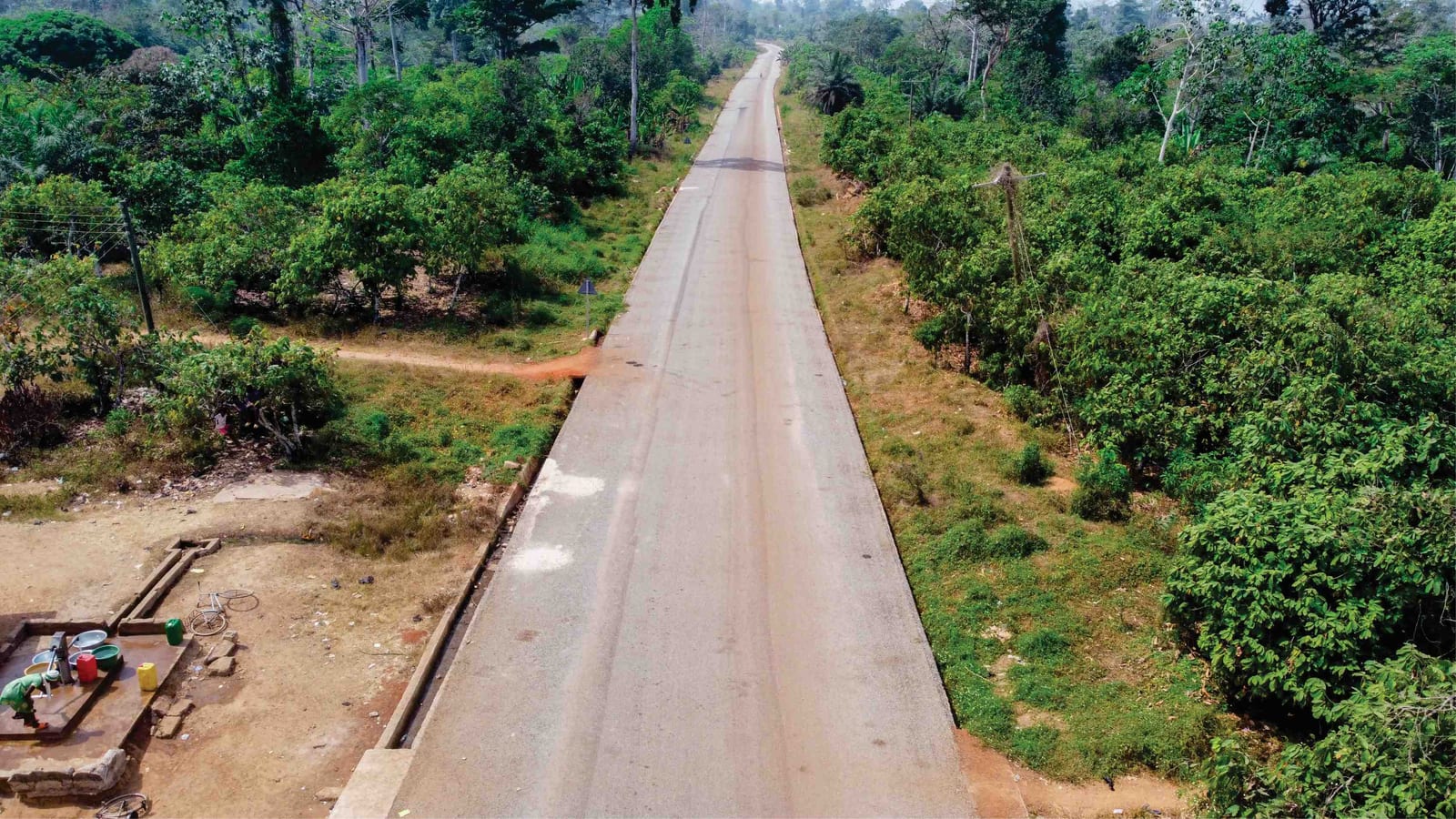 Construction of Hene Nkwanta To Kwasi Nkrumah Road