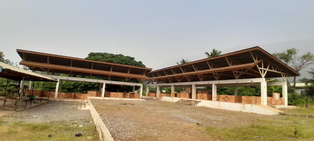 Construction of 1No. 40-Seater Open Market Stalls, Store Rooms at Nkonya Wurupong