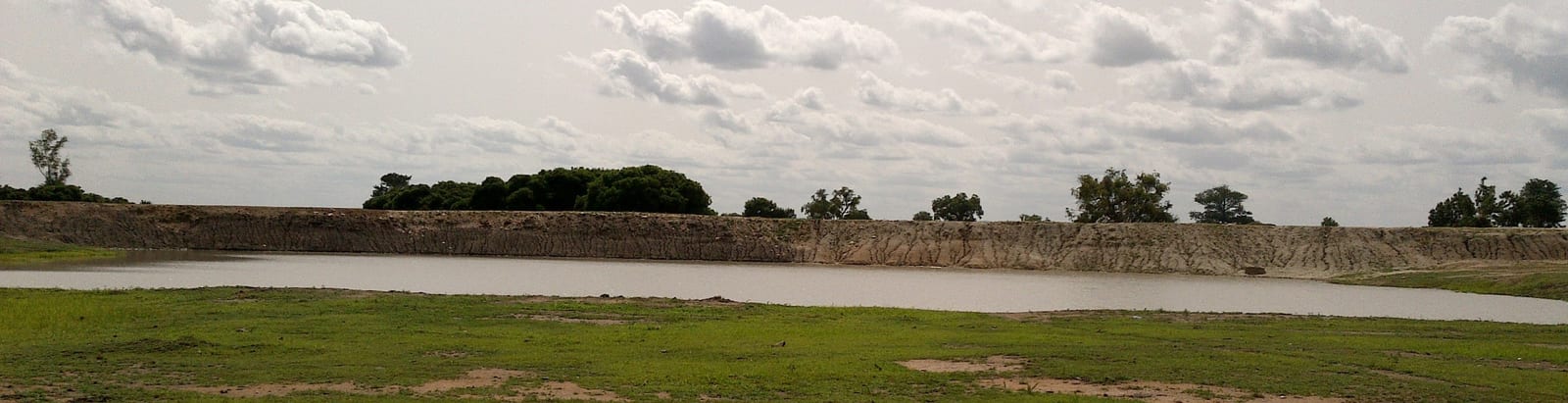 Construction of Small Earth Dam at Agumisi