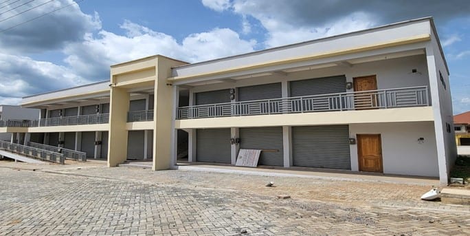 34 Lockable Market Shops (Block B), Paving U – Drain and Refuse Container Base – Lot 2
