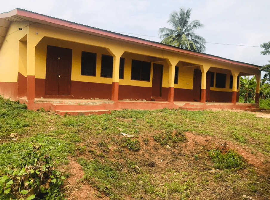 2-Unit KG Classroom Block with Office at Aboaboso