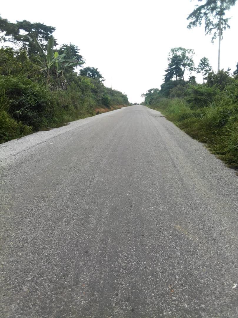 Bitumen Surface of Bodi to Suiano Road