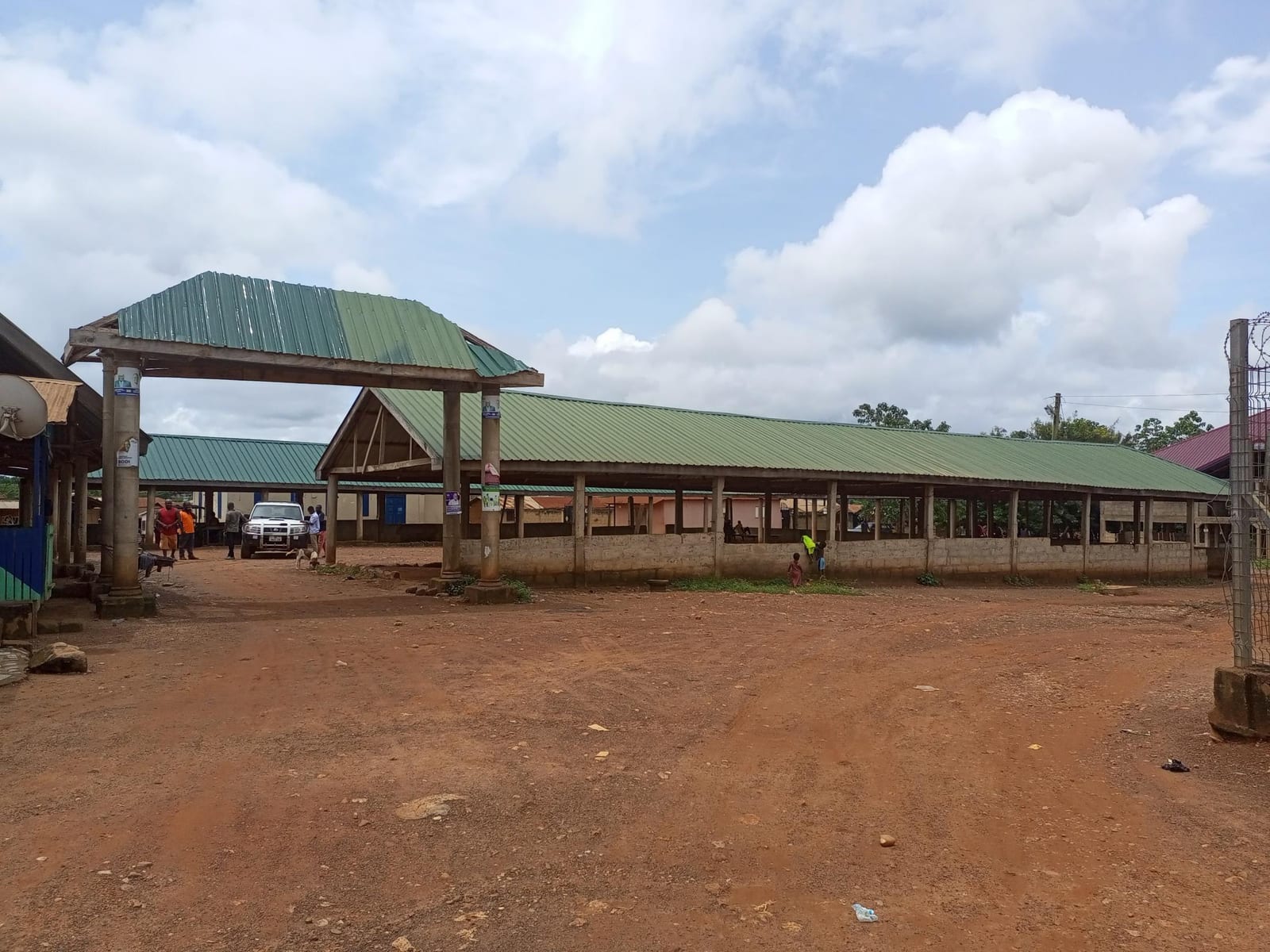 Construction of a Durbar Ground at Amoaya