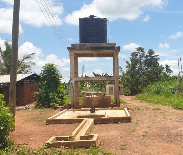 Construction of Water System  at Aboaboso