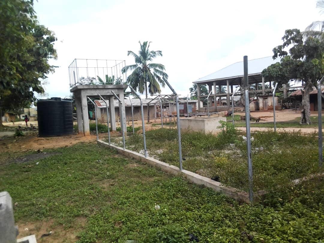 Construction of Water System  at Kwafukaa