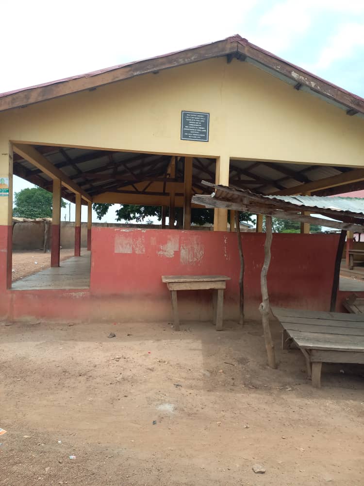 Construction of 1No. 12-Unit Market Shed at Mankuma