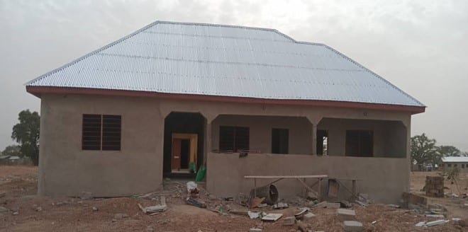 Construction of 3-unit Accommodation for Nurses at Dulugu chps compound