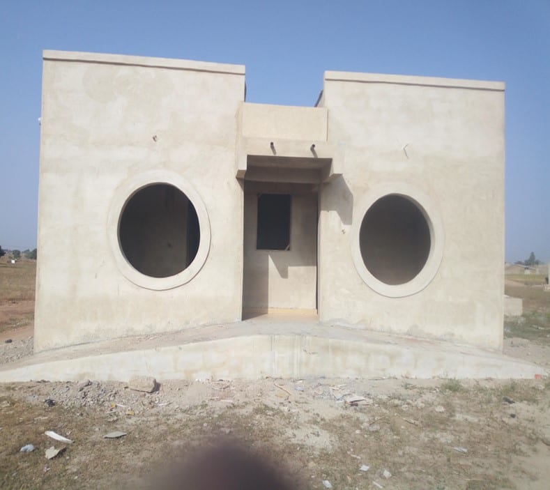 10 Seater Water Closet Toilet with Mechanized Borehole at Feo