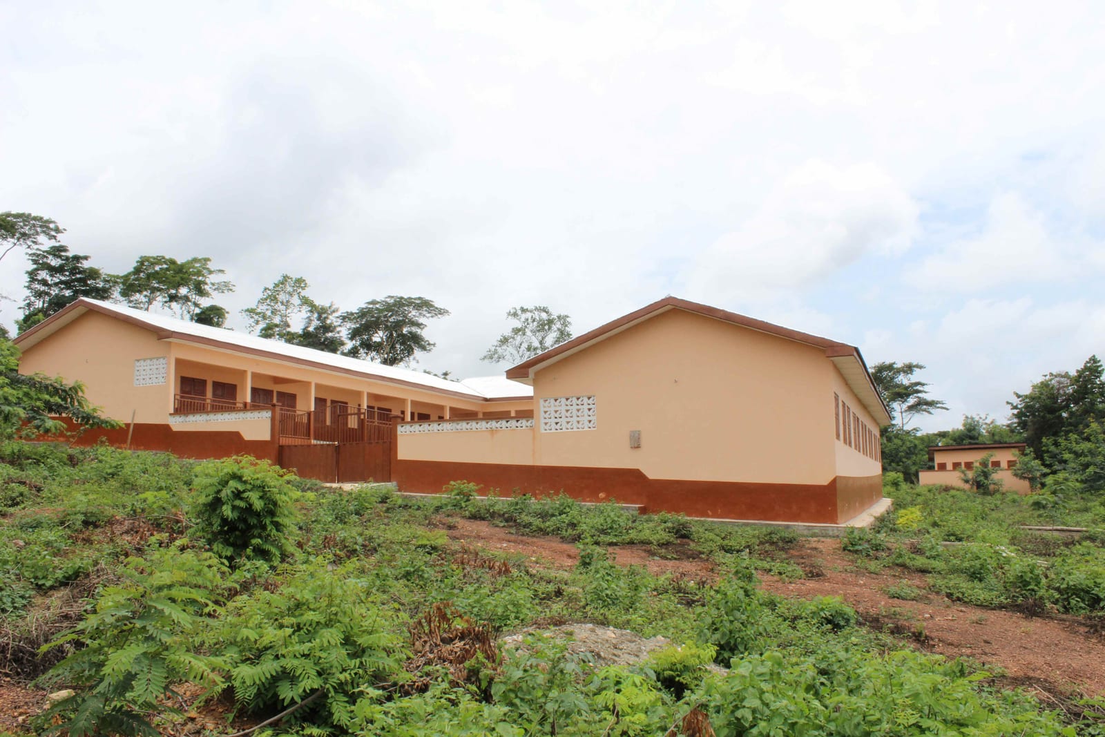 Construction of - Unit Classroom Block at Ahwiaso