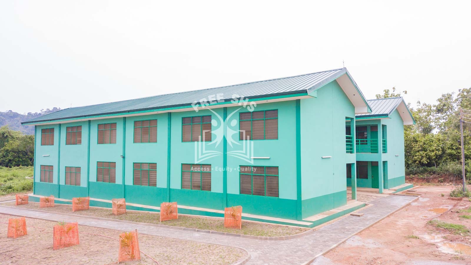 Getfund Emergency School Project at Bosome SHTS